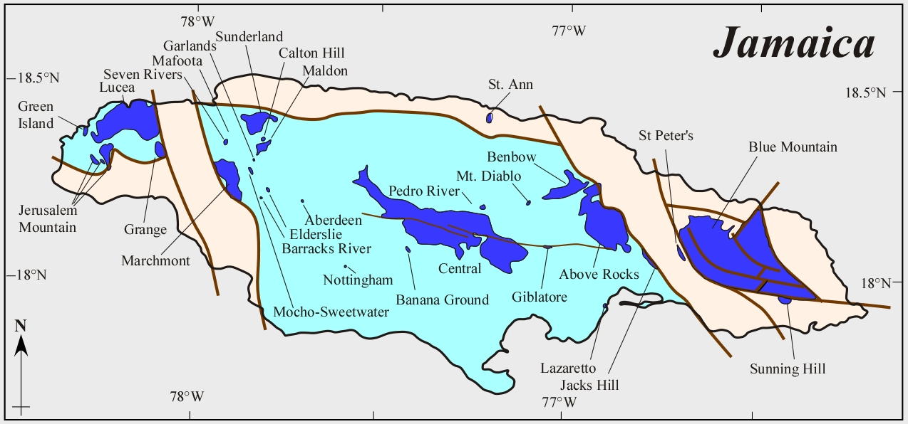 Geology of Jamaica